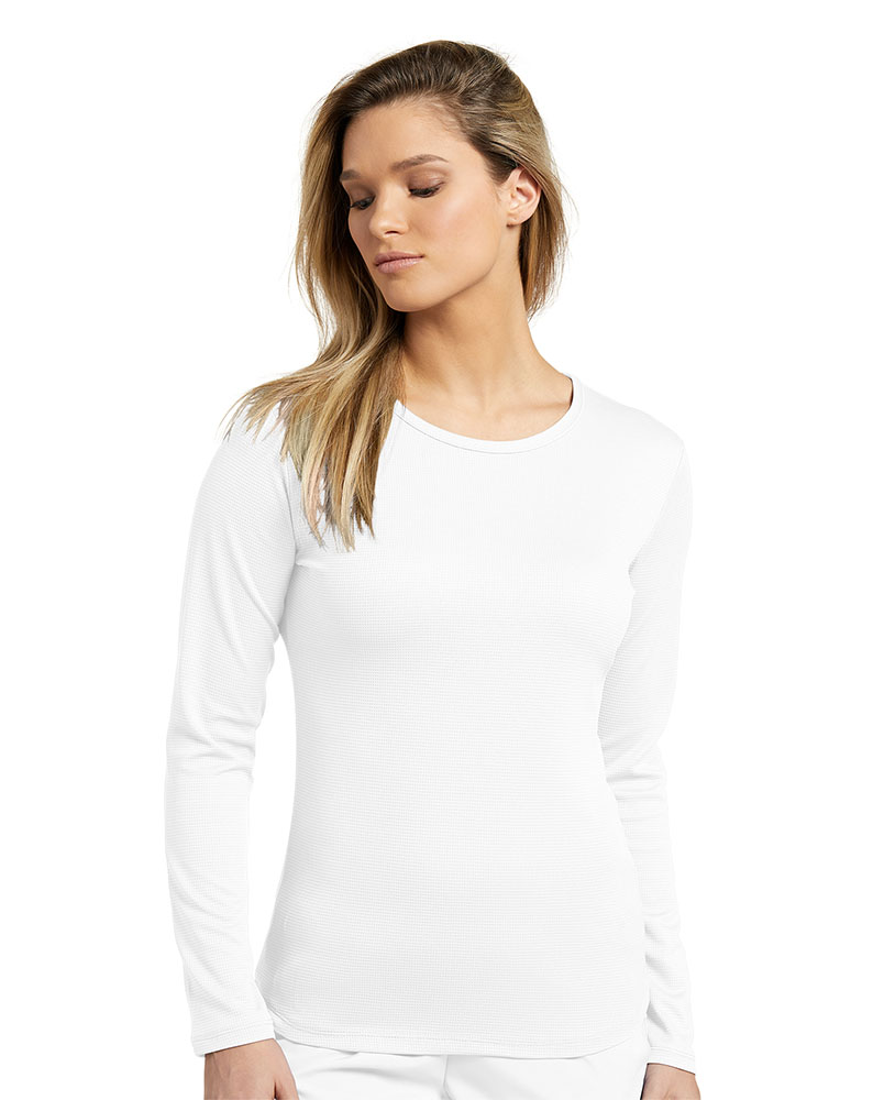 Camiseta Esencial mujer manga larga - blanco y natural – MIA Moda  Regenerativa