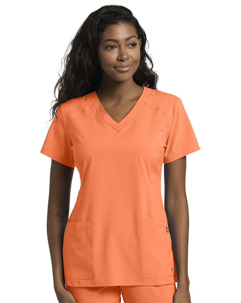 Doxoc Collection  Camiseta tirantes Mujer Breath Cross Naranja